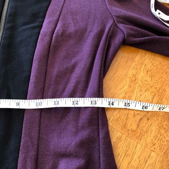 Christian Chenail jacket purple and black in Size 4 - Picture 7 of 11